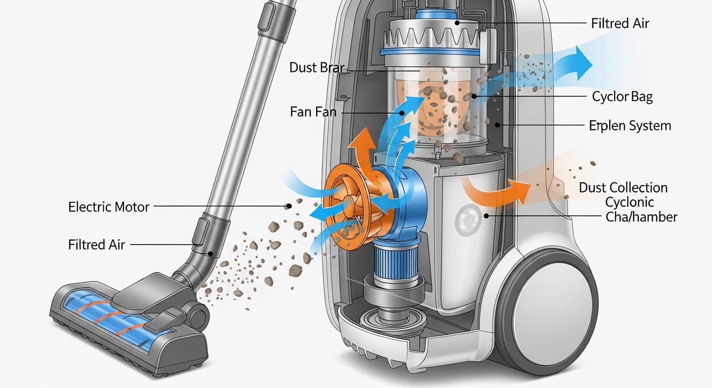 How Does a Vacuum Cleaner Work
