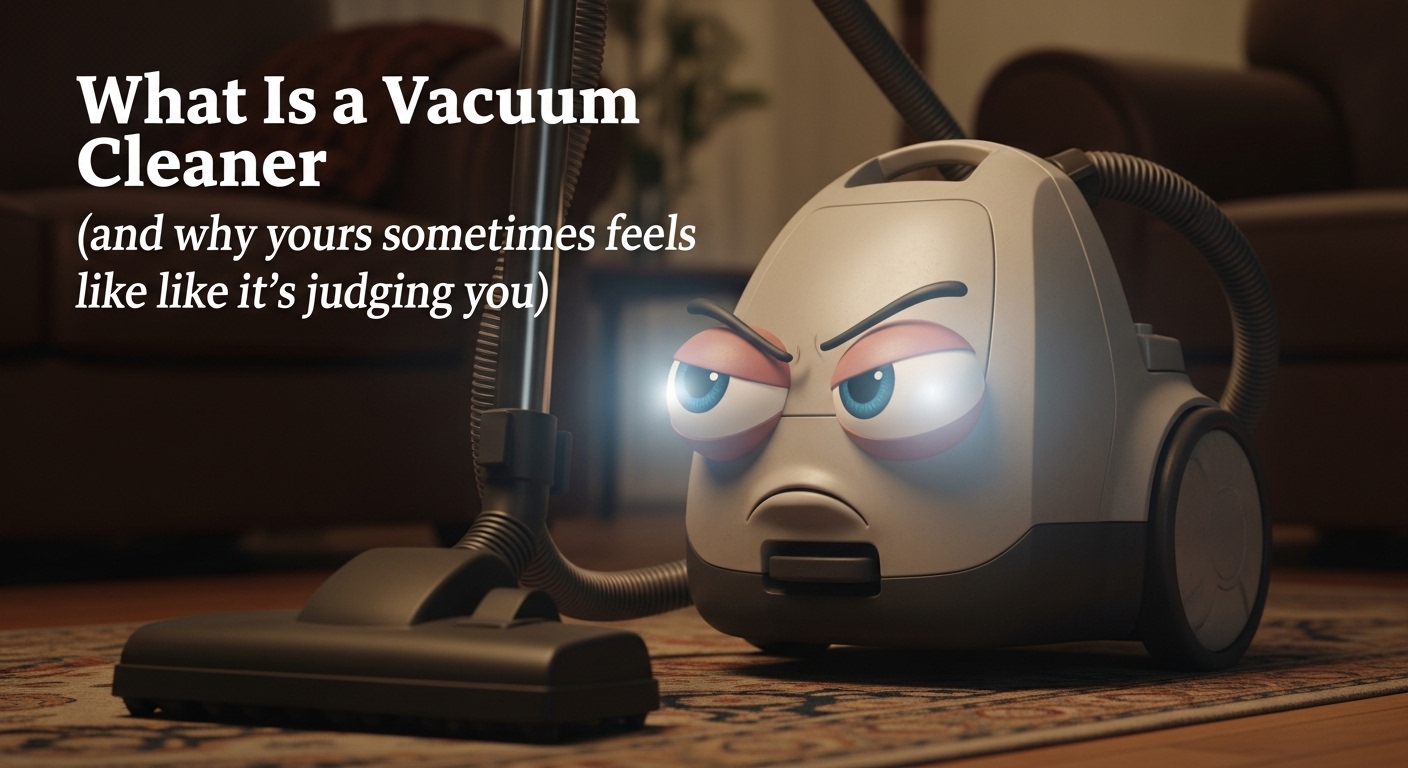What Is a Vacuum Cleaner (and why yours sometimes feels like it’s judging you)