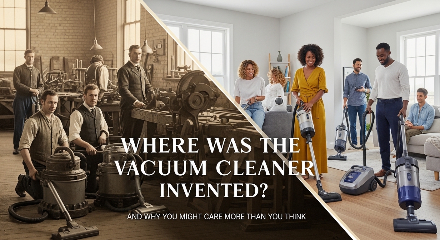 Where Was the Vacuum Cleaner Invented and Why You Might Care More Than You Think