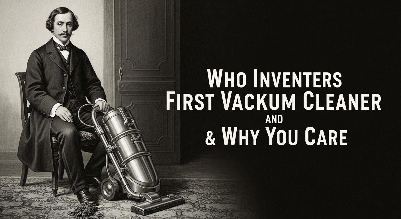 Who Invented the First Vacuum Cleaner and Why You Care