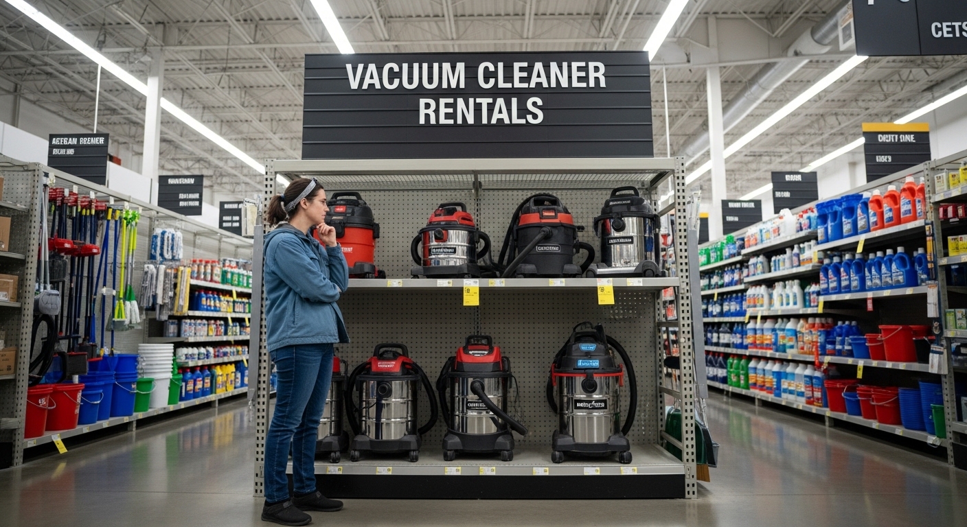 Where to Rent a Vacuum Cleaner
