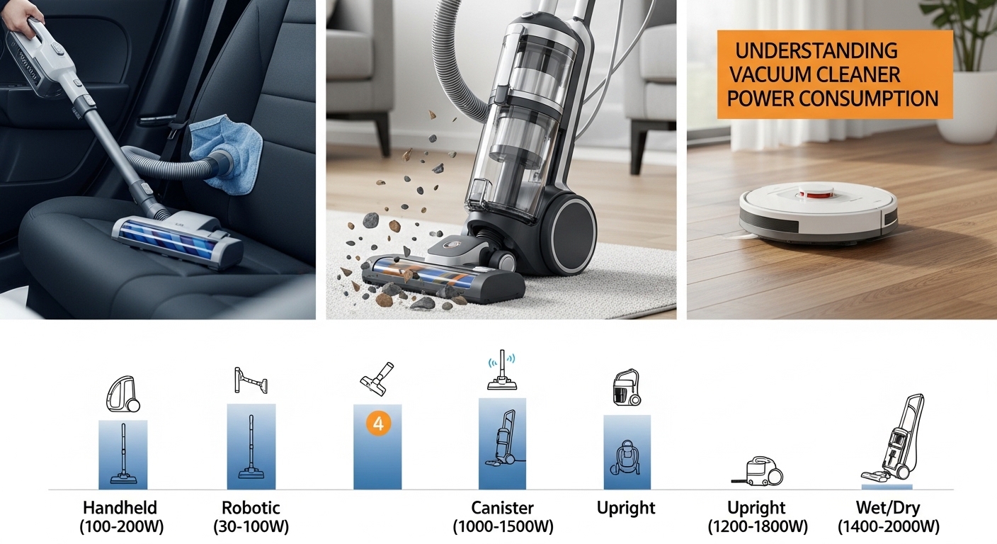 How Many Watts Does a Vacuum Cleaner Use
