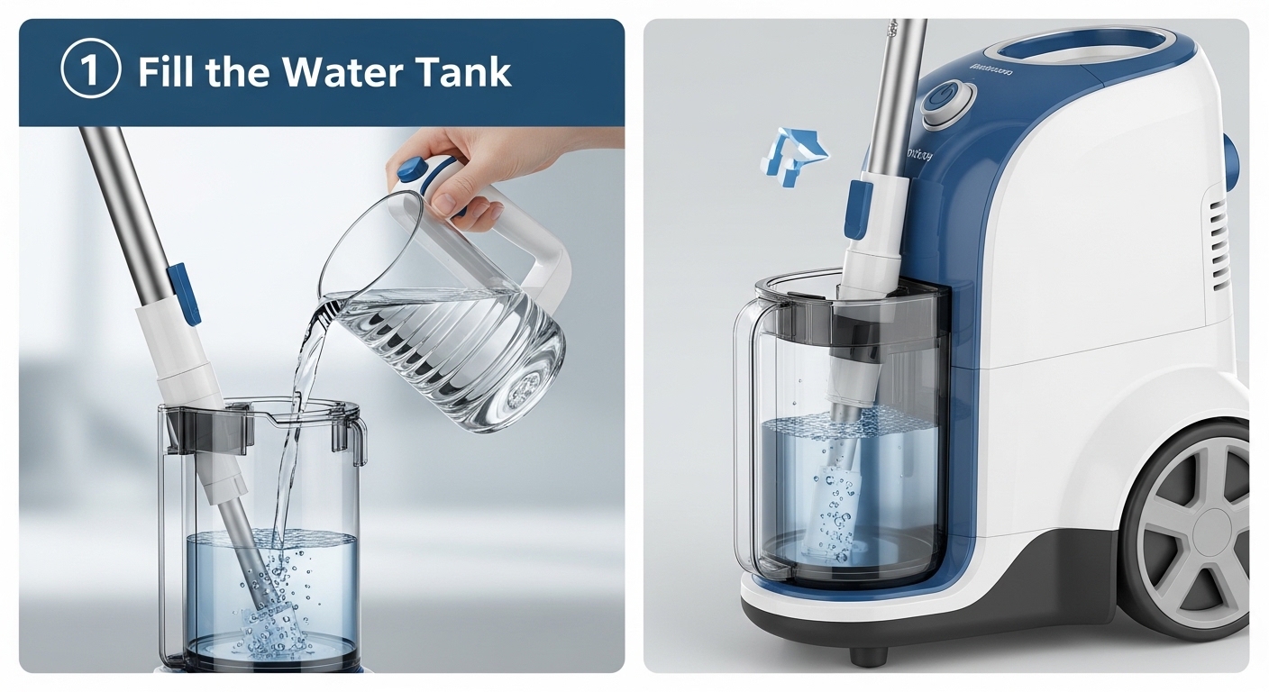 How to Use Steam Vacuum Cleaner