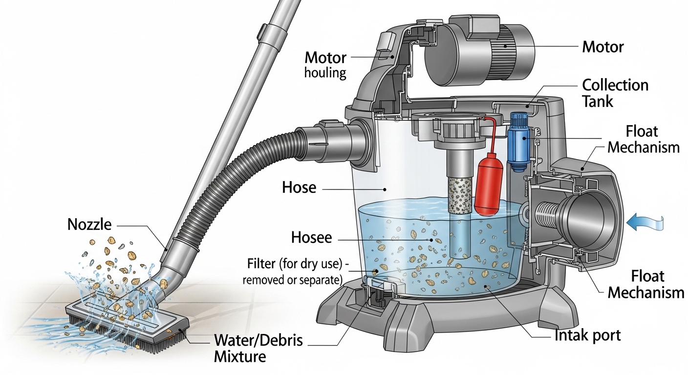 What is a Wet Vacuum Cleaner