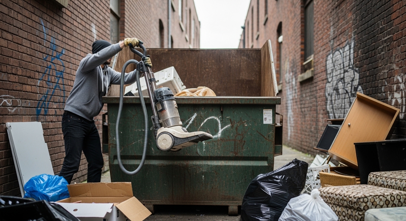 Can You Throw a Vacuum Cleaner in the Trash