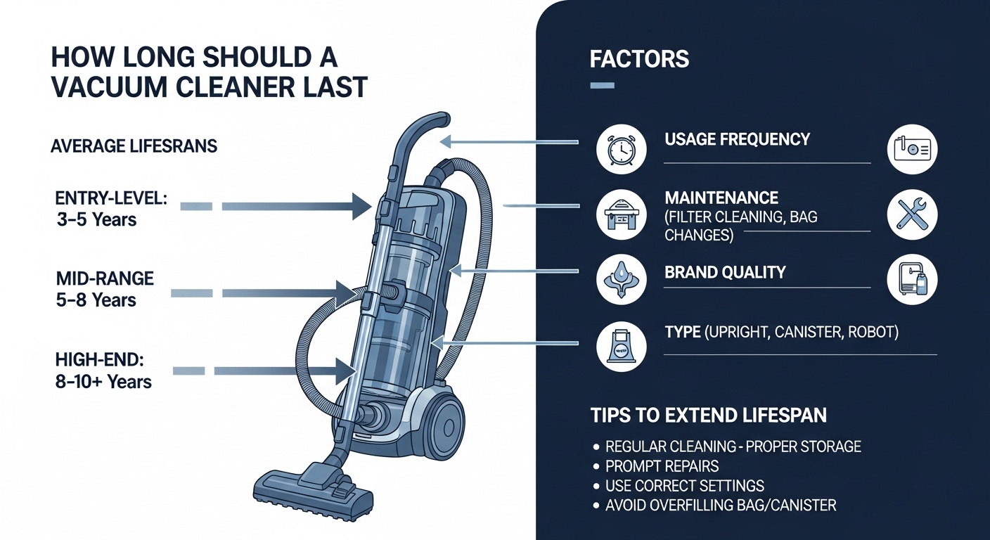 How Long Should a Vacuum Cleaner Last