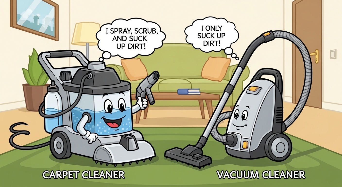 Does a Carpet Cleaner Also Vacuum