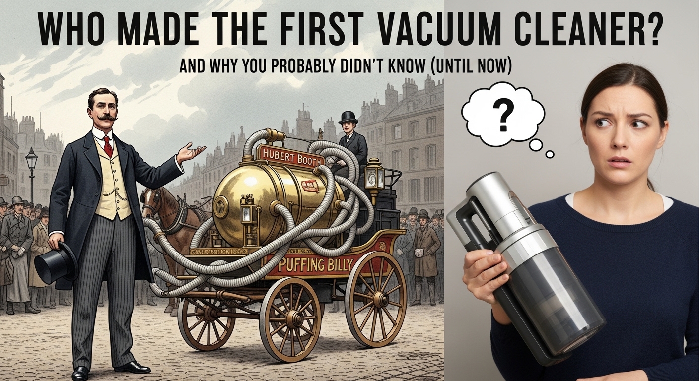 Who Made the First Vacuum Cleaner and Why You Probably Didn’t Know (Until Now)