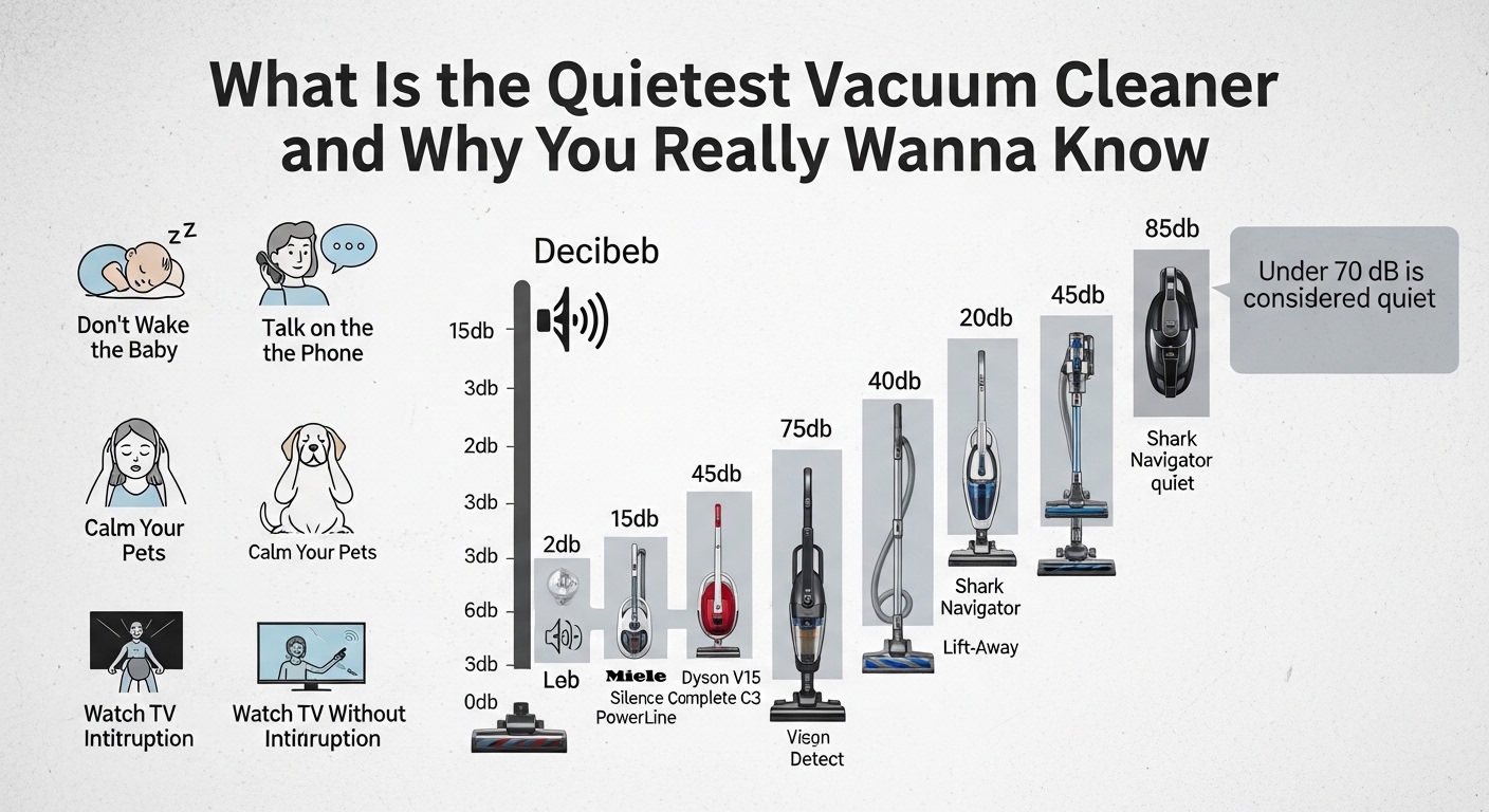What Is the Quietest Vacuum Cleaner and Why You Really Wanna Know